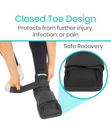 Vive Closed Post Op Shoe for Women & Men - Orthopedic Recovery Brace for Injured Feet - Medium - Buy Online on GoSupps.com
