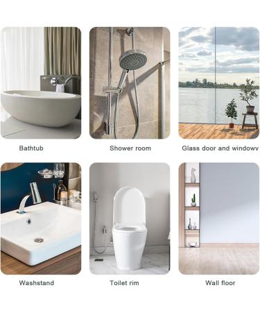 Squeegee 2in1 Shower Squeegees for Glass Doors Multifunctional Window Squeegee Sponge Shower Squeegees Universal Squeegee Shower for Shower Doors Bathroom Window and Car Glass - Buy Online on GoSupps.com
