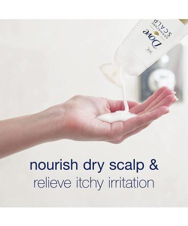Dove DermaCare Scalp Anti Dandruff Shampoo - Dry Scalp Relief with Pyrithione Zinc 12 oz - Buy Online on GoSupps.com