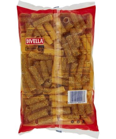  Italian Gourmet E.R. Divella Rigatoni N. 17 Durum Wheat Semolina Pasta 500 g + Italian Gourmet Pomodoro Pulp Box 400 g - Buy Online on GoSupps.com
