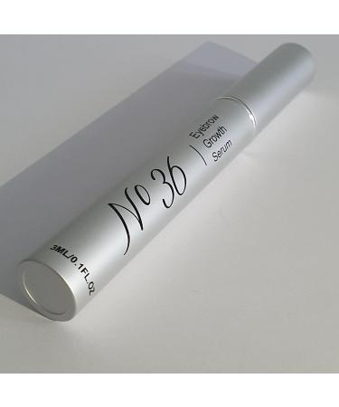 EyeBrow Serum for Rapid Growth and Thickness 100% Natural Ingredients Vegan and Cruelty Free by No36 UK brow - Buy Online on GoSupps.com