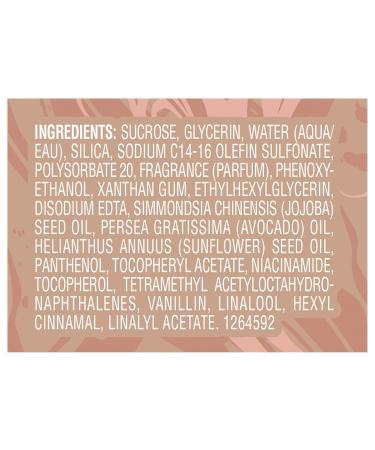 MIX:BAR Vanilla Bourbon Sugary Body Scrub for Women Exfoliating & Cleansing with Niacinamide Panthenol & Vitamin C Paraben Free Vegan 10oz - Buy Online on GoSupps.com