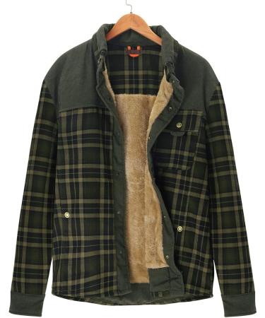 Buy Hanxiulin Men's Fleece Plush Jacket - Warm Windproof Winter Parka XL Gray | Cuddly Long Sleeve Bomber Coat - Buy Online on GoSupps.com