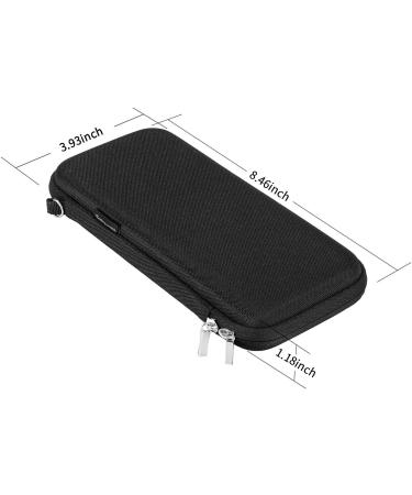 iDream365 Upgraded Hard Pencil Case Box for Audlts Durable Pen Carrying Case with Zipper-Black - Buy Online on GoSupps.com