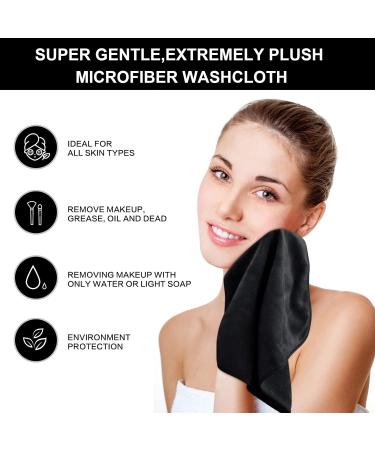 Buy Sinland Microfiber Facial Towels - Quick Drying Absorbent & Soft Makeup Remover Cloths (30x30 cm 10 Pack) - Perfect for All Skin Types - Buy Online on GoSupps.com