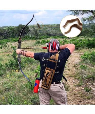 Flemish Bowstring with Beaver Fur Silencer 16 Strands D97 for Recurve & Long Bow - AMO 60 - Buy Online on GoSupps.com