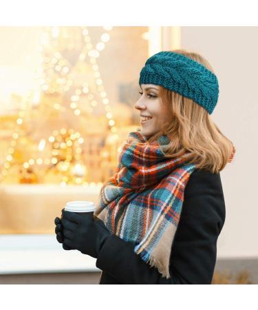 Women's Cable Knitted Headbands - Set of 6 Winter Ear Warmers for Daily Wear and Sports | Assorted Colors - Buy Online on GoSupps.com