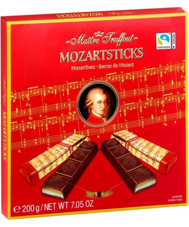 Pack Mozart (Mozartsticks 200 g + Mozartkugeln 800 g) chocolats au chocolat avec massepain 1 kg - Buy Online on GoSupps.com