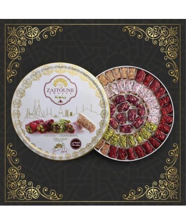 Zaitoune Premium Turkish Delight - Handcrafted from Turkey with Authentic Flavor - Perfect for Dessert Snack or Gift 250G - Buy Online on GoSupps.com