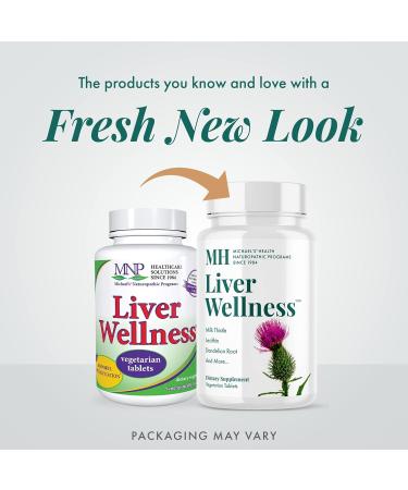 MICHAEL'S Naturopathic Programs Liver Wellness - 60 Vegan Tablets - Contains Nutrients for The Support of The Liver in its Detoxifying Functions - Vegetarian Kosher - 20 Servings - Buy Online on GoSupps.com