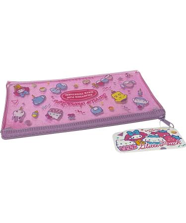 Sanrio Characters Glitter Vinyl Pouch - 2010 cm Zipper Pen Case (Fancy) - Buy Online on GoSupps.com