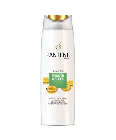 Pantene Smooth and Sleek Shampoo for Frizz-Prone Hair 400 ml - Pack of 6