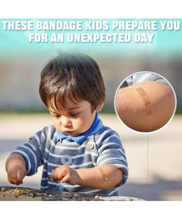 Buy Weewooday 300 Pcs Small Adhesive Bandages - Flexible & Breathable Fabric for Wound Care - International Shipping Available - Buy Online on GoSupps.com