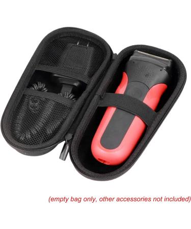 Leeofty Storage Case Replacement for Braun Shaver EVA Portable Case Electric Trimmer Shaver Travel Case Protective Storage Bag Replacement for Braun 3010S Series 7/ Series 9 Shaver Black - Buy Online on GoSupps.com