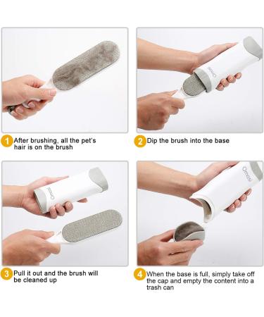 Grandma's Lint Brush | Self-Cleaning Double-Sided Pet Fur & Lint Remover for Furniture & Carpets - Perfect for Pet Owners - Buy Online on GoSupps.com