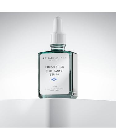 Remain Simple Indigo Child Blue Tansy Serum - Organic Plant Based Cruelty Free Face Oil - 1 oz - Buy Online on GoSupps.com