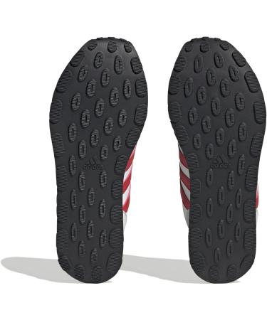 Buy adidas Men's Run 60s 3.0 Shoes - Low (Non Football) | EU Size 45 1/3 | Ftwr White/Better Scarlet/Grey One - International Shipping Available - Buy Online on GoSupps.com