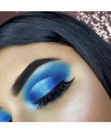 MAEPEOR Blue Silver Eyeshadow Palette - 9 Colors Cool Toned Matte Glitter, Longlasting & Waterproof Eye Shadow for Girls and Women - Buy Online on GoSupps.com