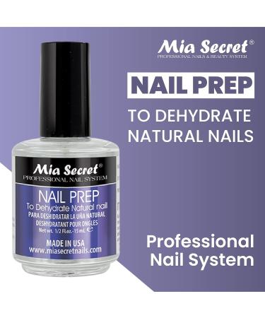 Mia Secret Professional Acid Free Nail Prep Dehydrator 15ml - Enhanced Bonding for Acrylic Powder & Gel Polish - Buy Online on GoSupps.com