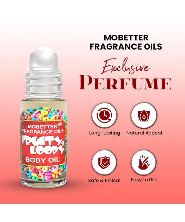 MOBETTER FRAGRANCE OILS Fruity and Loopy 1 Oz Perfume Fragrance Body Oil for Unisex - Buy Online on GoSupps.com