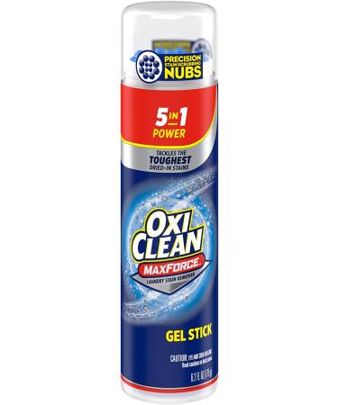 OxiClean Max Force Gel Stain Remover Stick 6.2 oz (Pack of 2) | Powerful Stain Fighting Formula - Buy Online on GoSupps.com