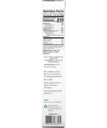 NOW Foods - Organic Quinoa Macaroni - 8 oz. - Buy Online on GoSupps.com