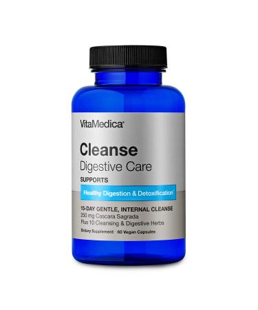 VitaMedica Cleanse with Cascara Sagrada & Cleansing Herbs 60 Vegetarian Capsules