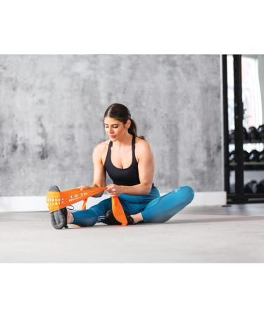 Everlast FIT Light Exercise Stretch Band for Stretching Flexibility Pilates Yoga Ballet Gymnastics and Rehabilitation Green - Light - 8lb - Buy Online on GoSupps.com