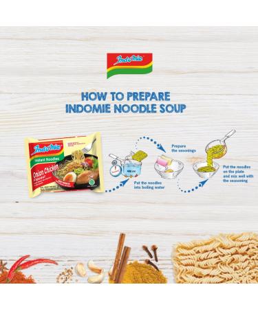 INDOMIE - Instant Noodles Chicken Onions - 40 X 75 GR - Multipack - Buy Online on GoSupps.com