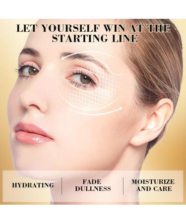 Turmeric & Vitamin C Eye Cream Anti-Aging Moisturizer for Dark Circles Reduces Dryness Fine Lines Tightens Pores Hydrates & Firms Eyes for Men & Women - Buy Online on GoSupps.com