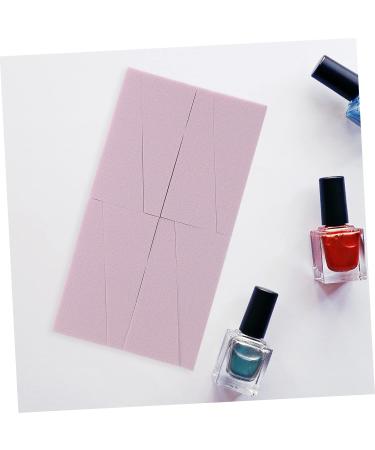 MAGICLULU 72 Pcs Nail Gradient Sponge - Premium Nail Art Tools for Perfect Manicure & DIY Nail Polish Techniques - Eye Shadow Wedges - Simple Purple Seal - Buy Online on GoSupps.com