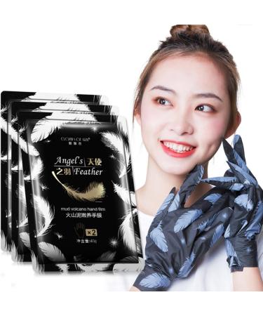 Healeved 1 Pair Gloves Hand Mask Exfoliating Mask Hands Peeling Mask Facial Mask Volcanic Mud Pink - Buy Online on GoSupps.com