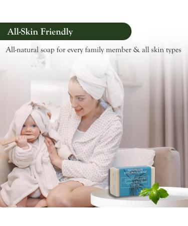 ADK Patchouli Handmade Soap Bar - Moisturizing Vegan Soap for Sensitive Skin | Healing Botanicals 4 oz - Perfect for Men & Women Body & Face Wash - Buy Online on GoSupps.com