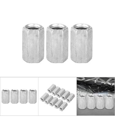 10Pcs M8 Long Rod Nut Hex High Strength Hexagonal Sleeve Nut Standoff Threaded Fasteners for Industrial and Construction Fasteners(M8x20) - Buy Online on GoSupps.com