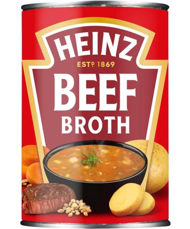 Heinz Beef Broth Soup 400g - Savory Beef Broth - 1 Pack - 400g - Buy Online on GoSupps.com