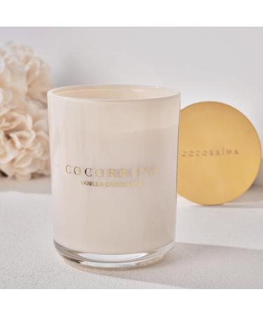 Cocorr na Vanilla Chocolate Candle | Soy Wax | 46 Hours Burn Time | 2 Wick Glass Candle | Perfect Christmas Gift | 420g - Buy Online on GoSupps.com