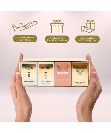 Paco Rabanne Perfume For Women Gift Set Mini Variety - Lady Million Olympea Fame EDT Fame Parfum - Buy Online on GoSupps.com