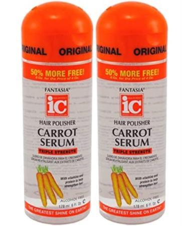 Serum 6 Ounce Carrot Hair Polisher (178ml) (2 Pack)
