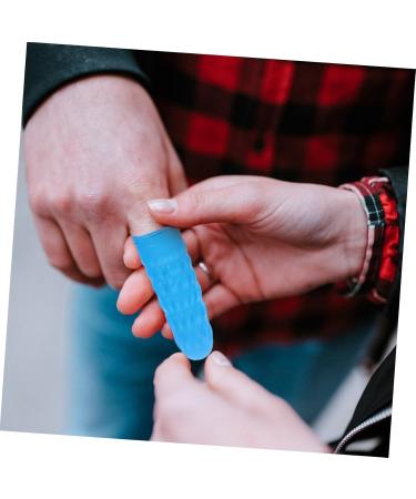 100pcs Nitrile Finger Cots - Protective Finger Sleeves for Joint Protection | Portable Finger Covers for eCommerce - Buy Online on GoSupps.com