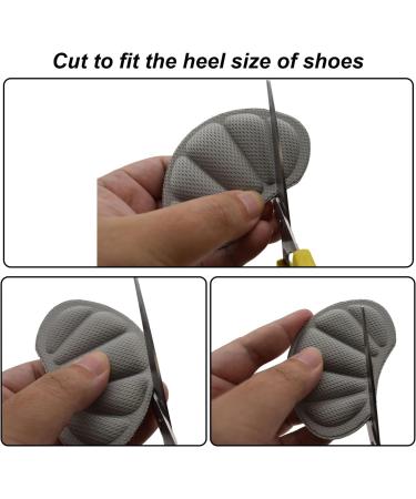Heel Grips 3 Pairs - Comfortable Adhesive Cushion Pads for Heel Pain Relief - Shock Absorption Protectors for Men and Women - Buy Online on GoSupps.com