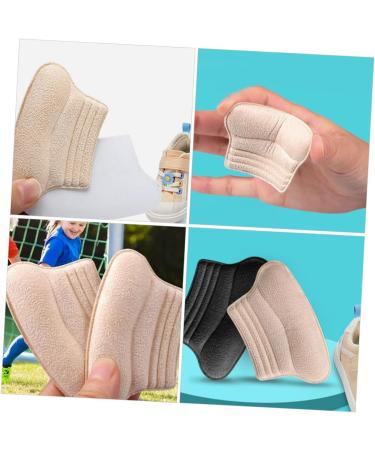 NOLITOY Heel Stickers - 4 Pairs Comfortable Half Size Heel Liners & Pads for Kids | Replaceable Shoe Supplies - Buy Online on GoSupps.com