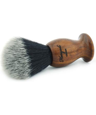 Vegan Shaving Brush with Wooden Handle | Haryali London | Synthetic & Imitation Roof Hair for Men & Women - Perfect for Wet Shaving - Buy Online on GoSupps.com