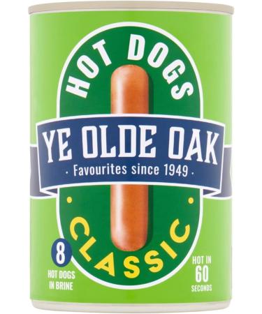 Ye Olde Oak | 8 Hot Dogs in Brine | 6 Pack - Buy Online on GoSupps.com