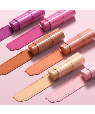 Multi-function Creamy Cheek Stick for Lips and Cheeks Practical Tint for Women and Girls - Buy Online on GoSupps.com