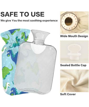 Buy Cute Dinosaur Heat Bottle - 1L BPA-Free Warming Bag for Pain Relief & Hot/Cold Therapy | Ships Internationally - Buy Online on GoSupps.com