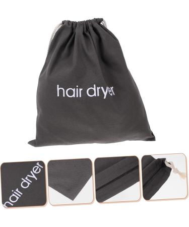 FOMIYES Hair Dryer Bag Travel 6 Pcs Hair Dryer Storage Bag Black Backpack Clothes Storage Bag Dustproof Pouch Gym Bag Travel - Buy Online on GoSupps.com