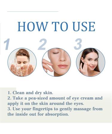 Hydrating Eye Cream & Serum for Dark Circles | Caffeine Under Eye Treatment for Firmness & Puffiness - Buy Online on GoSupps.com