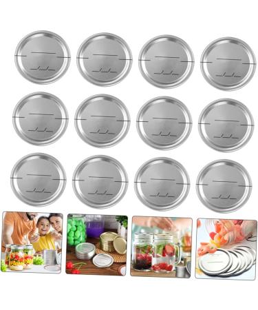 Yardwe 120 Pcs Mason Jar Lids Mason Canning Lids Things Canning Lids Wide Mouth Ball Jars Metal Lid Caps Mason Jars Disc Jar Lid Covers Mason Jar Sealing Lid Tinplate Split Sealing Cap - Buy Online on GoSupps.com