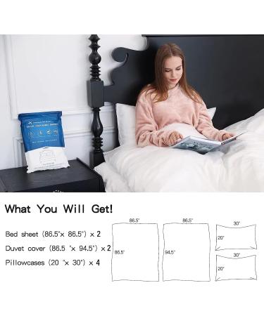 OTITYAN 2 Pack Disposable Travel Bedding Set - Ideal for Hotel, Business Trip & Hospital - Includes Sheets, Quilt Cover & Pillowcase - Buy Online on GoSupps.com