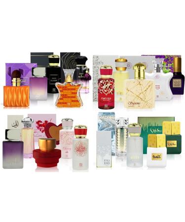 Ahmad Al Maghribi Perfume Samples Full Feminine Set
